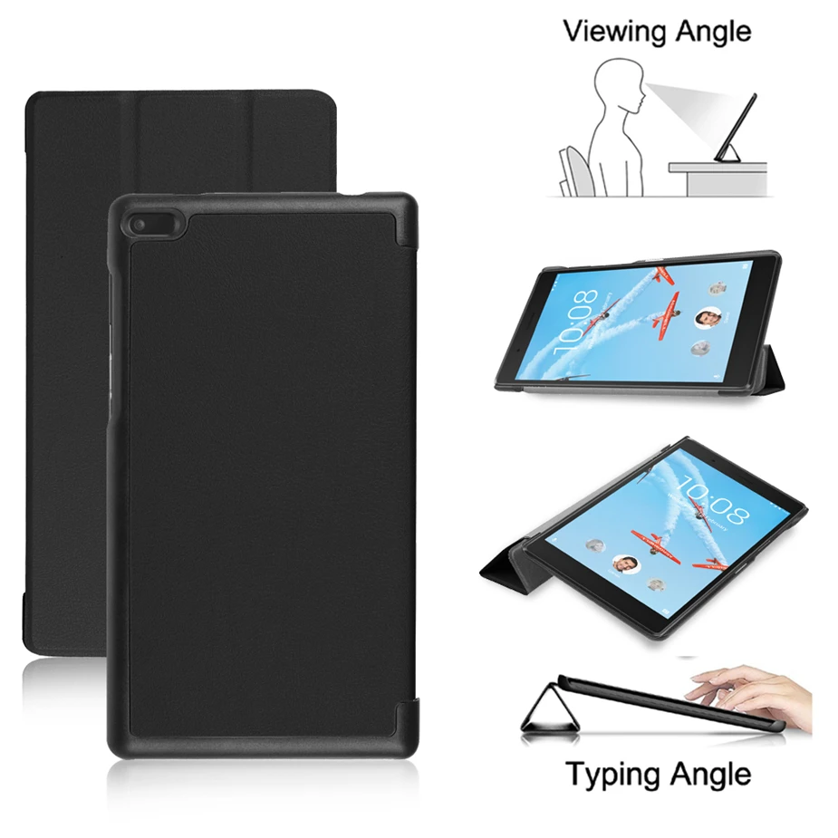 Чехол для 2017 Lenovo Tab 7 Essential TB 7304F 7304 7304i 7304X 0 дюймов чехол планшета Flio PU кожаный