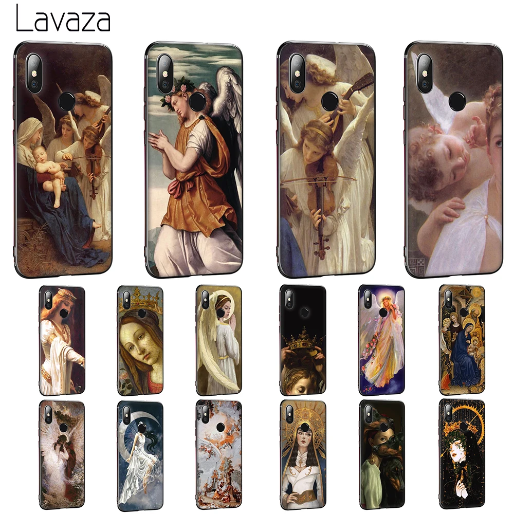 Мягкий чехол lawaza Song of the angels для Huawei Honor 6 7A Pro 7C 8C 7 8X 8 9 10 lite Note |