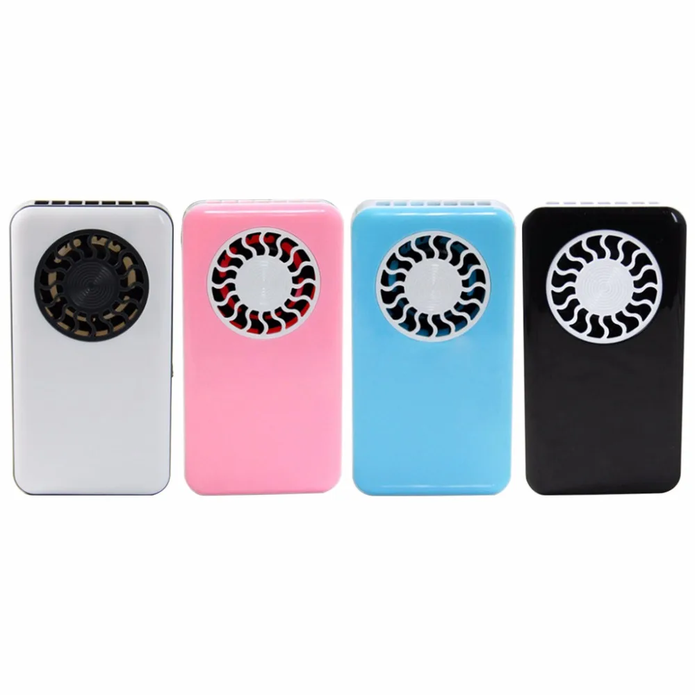 

Mini Air Conditioner Fan Portable USB Cooler Cooling Rechargeable Handheld Micro Fan