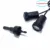 JingXiangFeng caso per Yamaha 12 v-24 V Porta Benvenuto Lampada Della Luce Laser 3D Dell’ombra Del Fantasma Dell’automobile LED Logo proiettore Auto Decorative