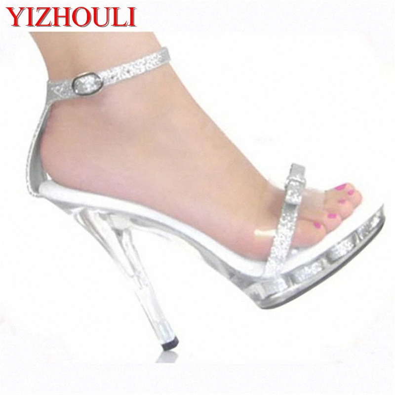 silver bow sandals