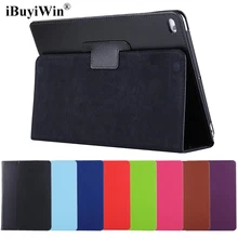 Чехол для iPad 9,7 тонкий складной чехол-подставка с функцией автоматического пробуждения из искусственной кожи чехол для iPad 9,7 дюймов A1822 A1893+ пленка+ ручка