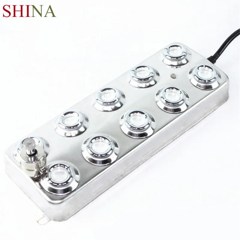 SHINA1PC 5000ML/H 10Head Ultrasonic Mist Maker Fogger Humidifier Greenhouse Aeromist Hydroponics+switching Power Supply 220V SHINA1PC 5000ML/H 10Head Ultrasonic Mist Maker Fogger Humidifier Greenhouse Aeromist Hydroponics+switching Power Supply 220V