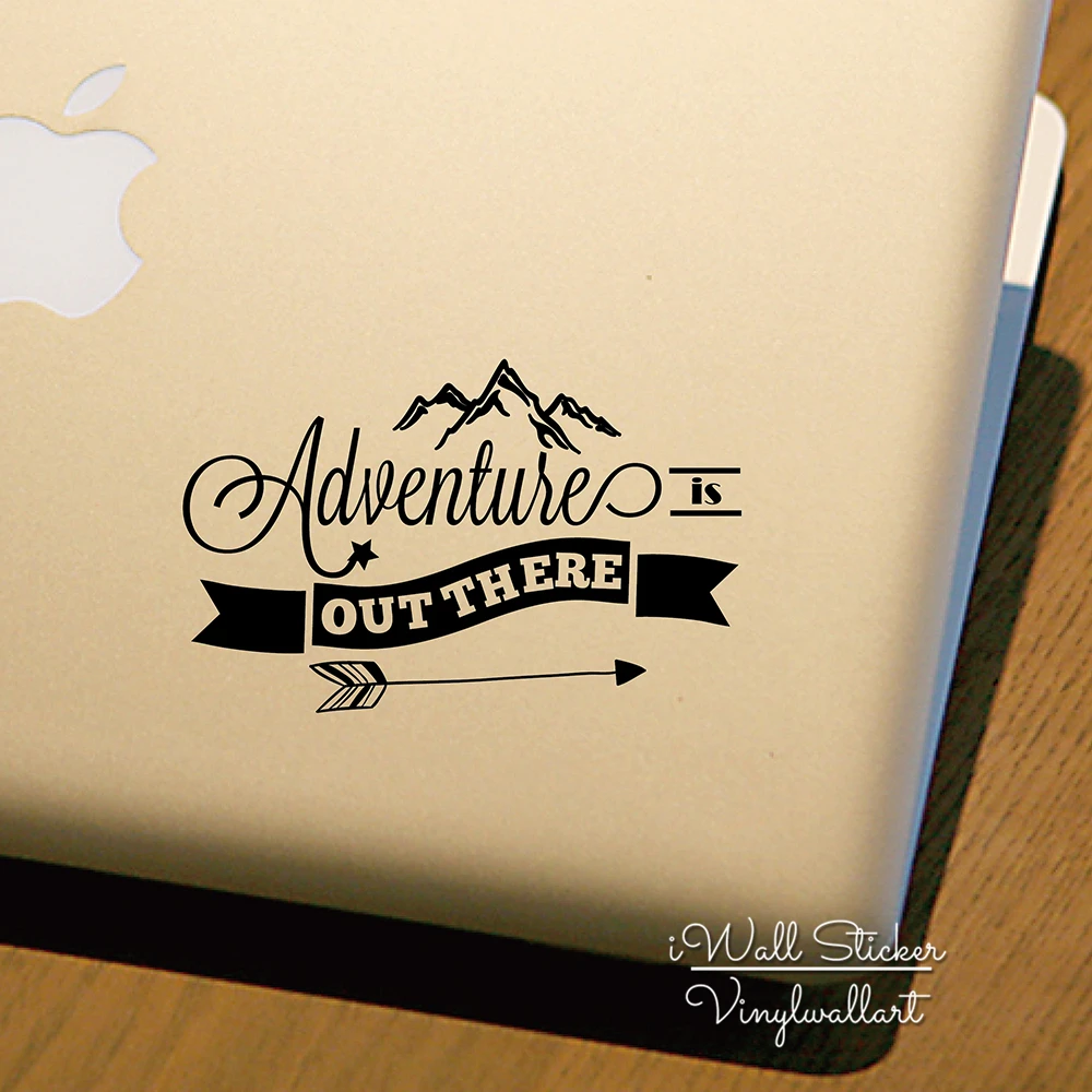 

Computer Sticker Adventure Is Out There Quotes Computer Decal DIY Decors Cut Vinyl Sticker MC2