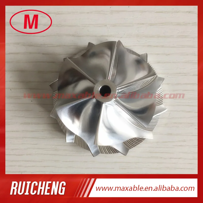 

TD04HL 20T 49189-X 47.04/58.00mm 6+6 blades high performance turbo Billet/milling/aluminum 2024 compressor wheel for 49189-07220