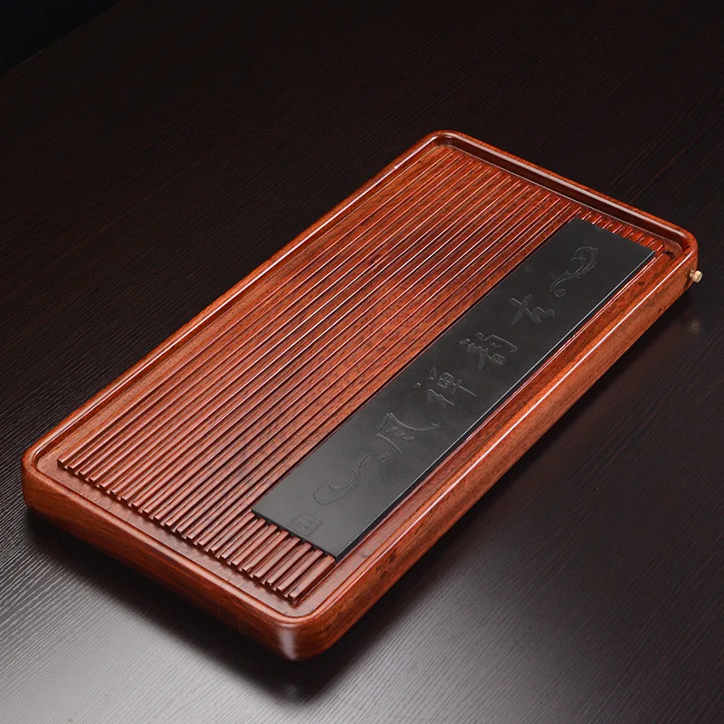 

Rosewood Solid Wood Tea Tray Boutique Chinese Kung Fu Tea Tray Home Office Coffee Table Decoration Tea Accessories Free Shipping