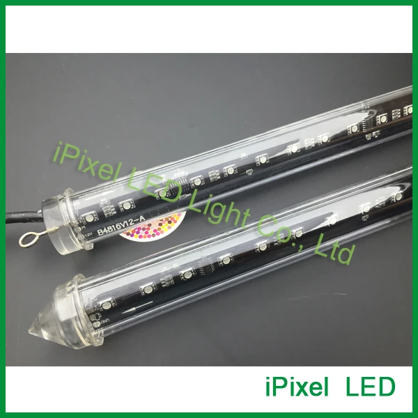 360 вид dmx вертикальная трубка ip65 smd 5050 96 светодиодов 19w les meteor трубчатые огни dc12v |