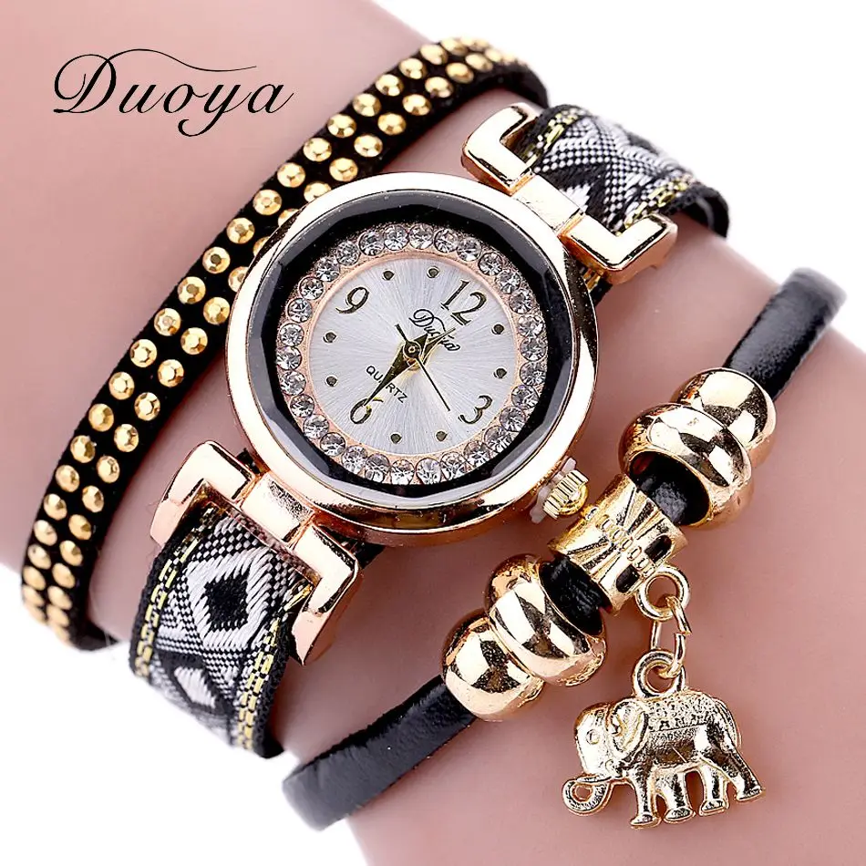 Popular Fashion Elephant Pattern Bracelet Watches Watch Women Dress Classical Jewelry Quartz Wrist W Popular Fashion Elephant Pattern Bracelet Watches Watch Women Dress Classical Jewelry Quartz Wrist W