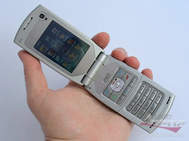 N71 разблокированный мобильный телефон Nokia N71 Flip 2,4 дюймов GSM 2G/3g Symbian OS с гарантией один год