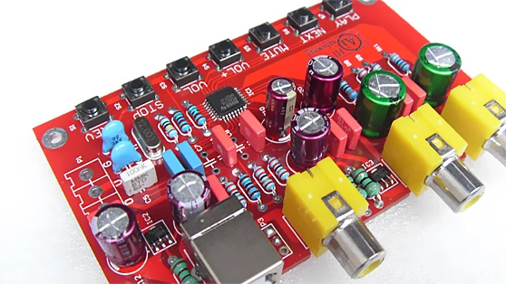 Звуковая карта PCM2706 Hi-Fi усилитель звука декодирование по USB стерео коаксиальный