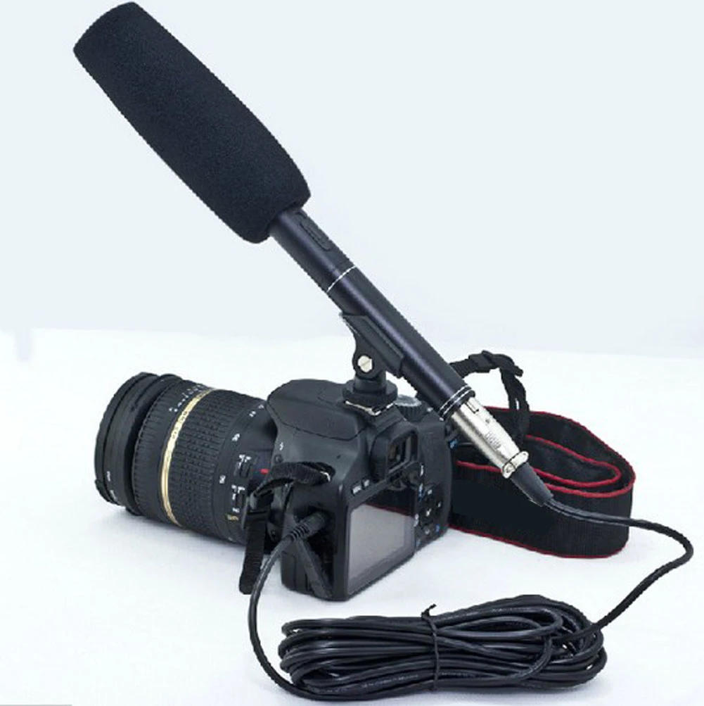 14 37 Camera Camcorder Shotgun Uni Directional Mic For Nikon Interview