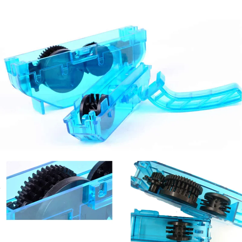 4 PcsSet Bicycle Chain Cleaner Cycling Cleaning Machine Bike Quick Washing Tool Kit Brushes Scrubber Wash Tool Accessorie R0180 (4)
