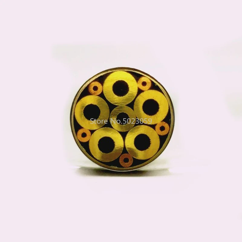 

6mm Diameter DIY Knife Shank Mosaics Pin Rivets 6cm Length Nail Brass Tube+steel Tube #610