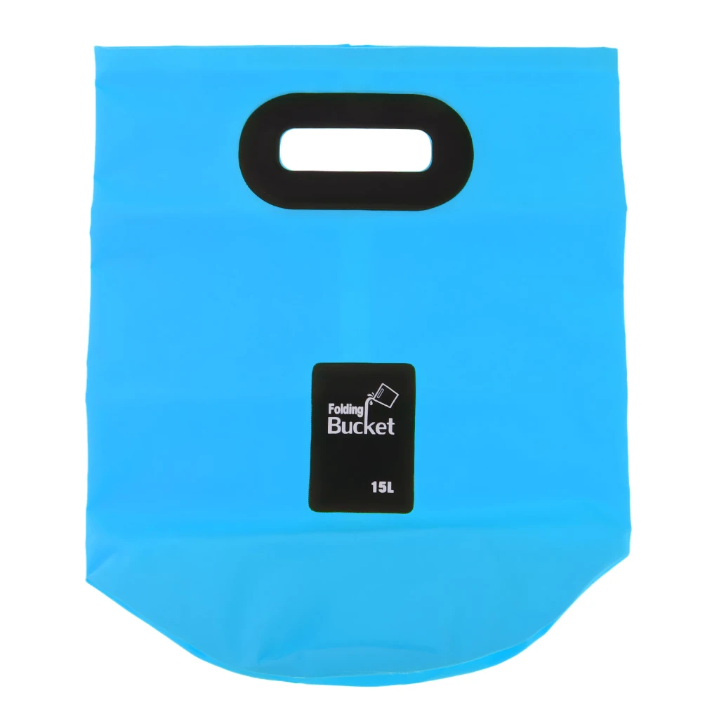 Foldable Camping Bucket Trash Can Living Room Garbage Bin Washing Laundry Picnic Lunch Bags For Women Kids 