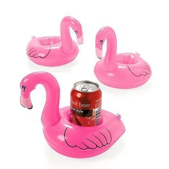 1pcs-Mini-Kawaii-Flamingo-Inflatable-Water-Floating-Drink-Coke-Cup-Holder-Stand-Station-Swimming-Bath-Pool