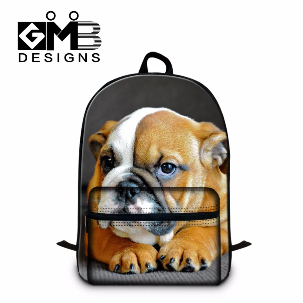 

Cute pug dog Backpack Pattern for Chileren mochila for students,laptop computer for teen girls,stylish animal bookbags for girl