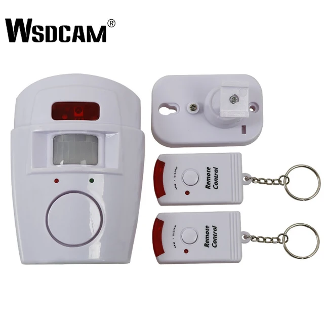 Wsdcam Motion Sensor Alarm Wireless Home Garage Caravan 2 Remote