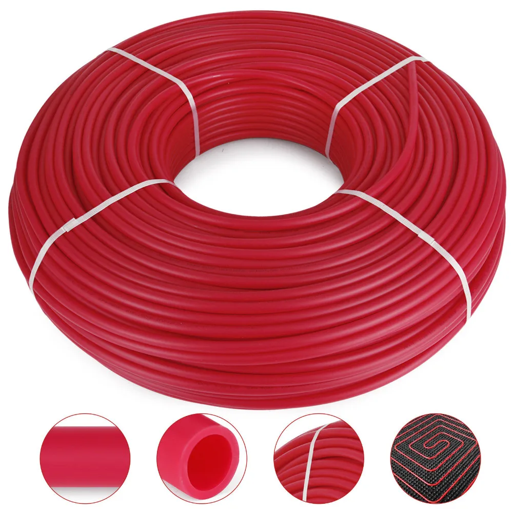 

1/2" x 1000ft Pex Tubing Oxygen Barrier O2 EVOH Red 1,000 ft Radiant Floor Heat