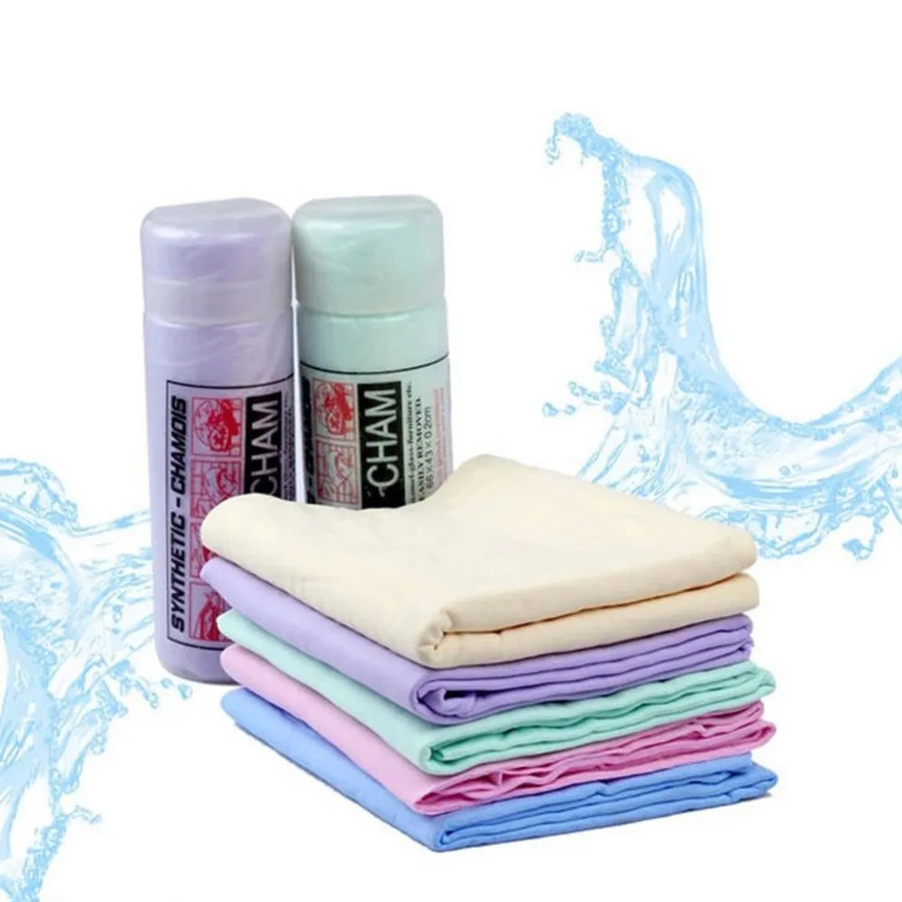 Home Absorbent Towel Car Synthetic Chamois Leather Clean Dry Washing