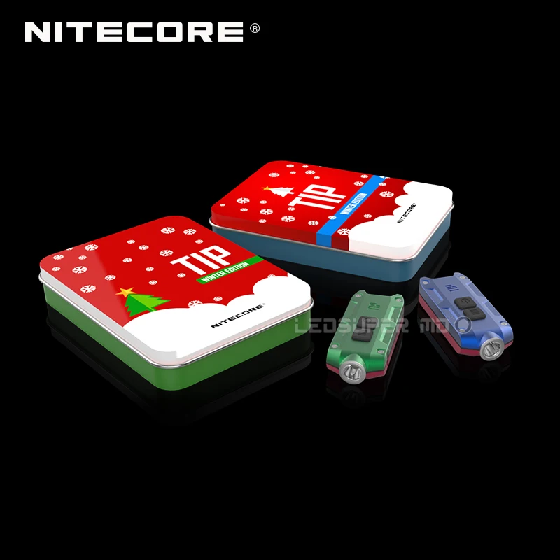 

Original Nitecore TIP HOLIDAY GIFT SET USB Rechargeable Keychain Light