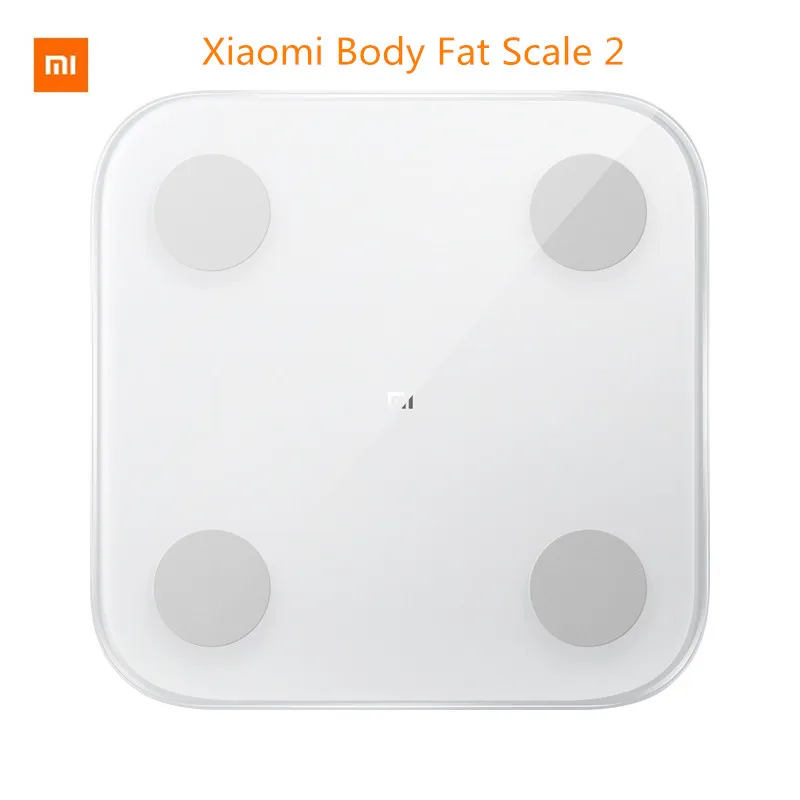  Xiaomi Mi Smart Body Fat Scale 2 Bluetooth 5.0 APP Monitor Body Balance Test Body Composition Scale