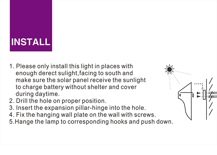 Solar Microwave Induction Wall Lamp_09