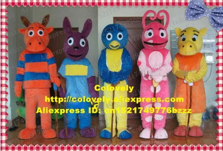 Lovely The Backyardigans Austin Pablo Tasha Tyrone Uniqua ...