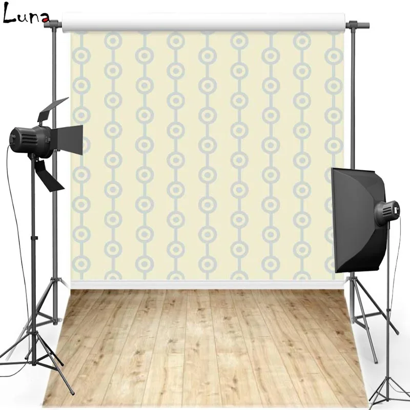 

MEHOFOTO Dot Pattern Vinyl Photography Background For Newborn Wood Floor New Fabric Polyester Background For photo studio F202