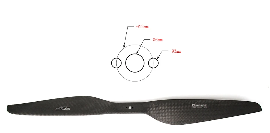 T-Motor CF prop P21*6.3 Prop - 2PCS/PAIR 100% Carbon Fiber Propeller for Commerical Drone UAV Aircraft 7