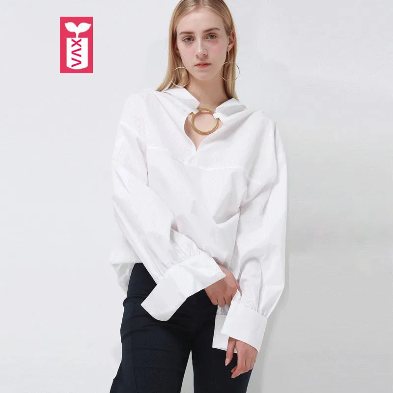 Blouse femme oversize Clearance