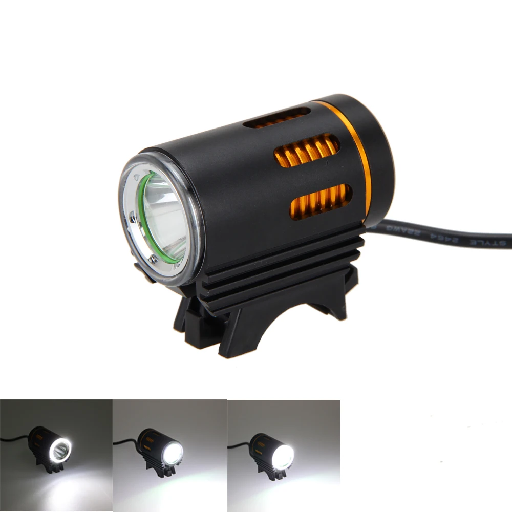 Perfect Bike Front Lamp XM-L2 LED 3000LM Head Bicycle Bike Lamp Light Headlight Torch Hunting Flashlight Not Included Battery 12