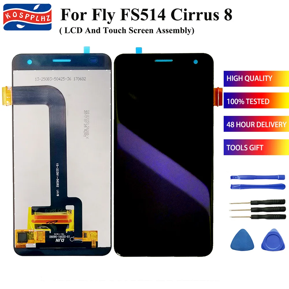 Сменный сенсорный ЖК экран для Fly FS514 Cirrus 8|Экраны мобильных телефонов| |