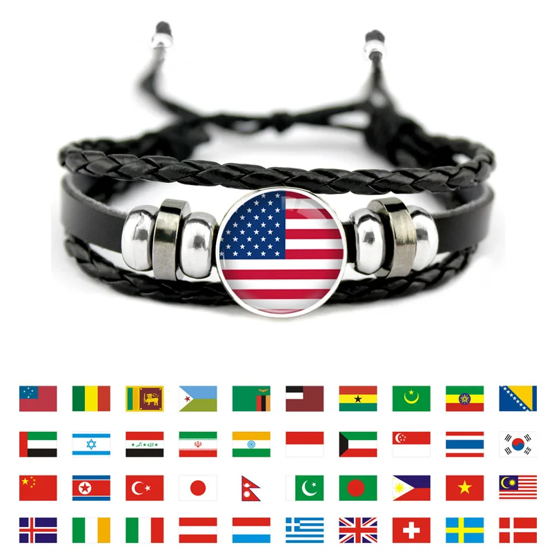 Venezuela Salvador Trinidad and Tobago guatemalas, Багамские Острова, чешский, хорватский, Колумбийский трафарет для маникюра кожаный мужской браслет для женщин