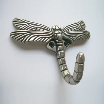 

Single Hook Dragonfly Creative Coat Clothes Hooks Wall Coat Racks Behind Door Hanger Living Room Furniture