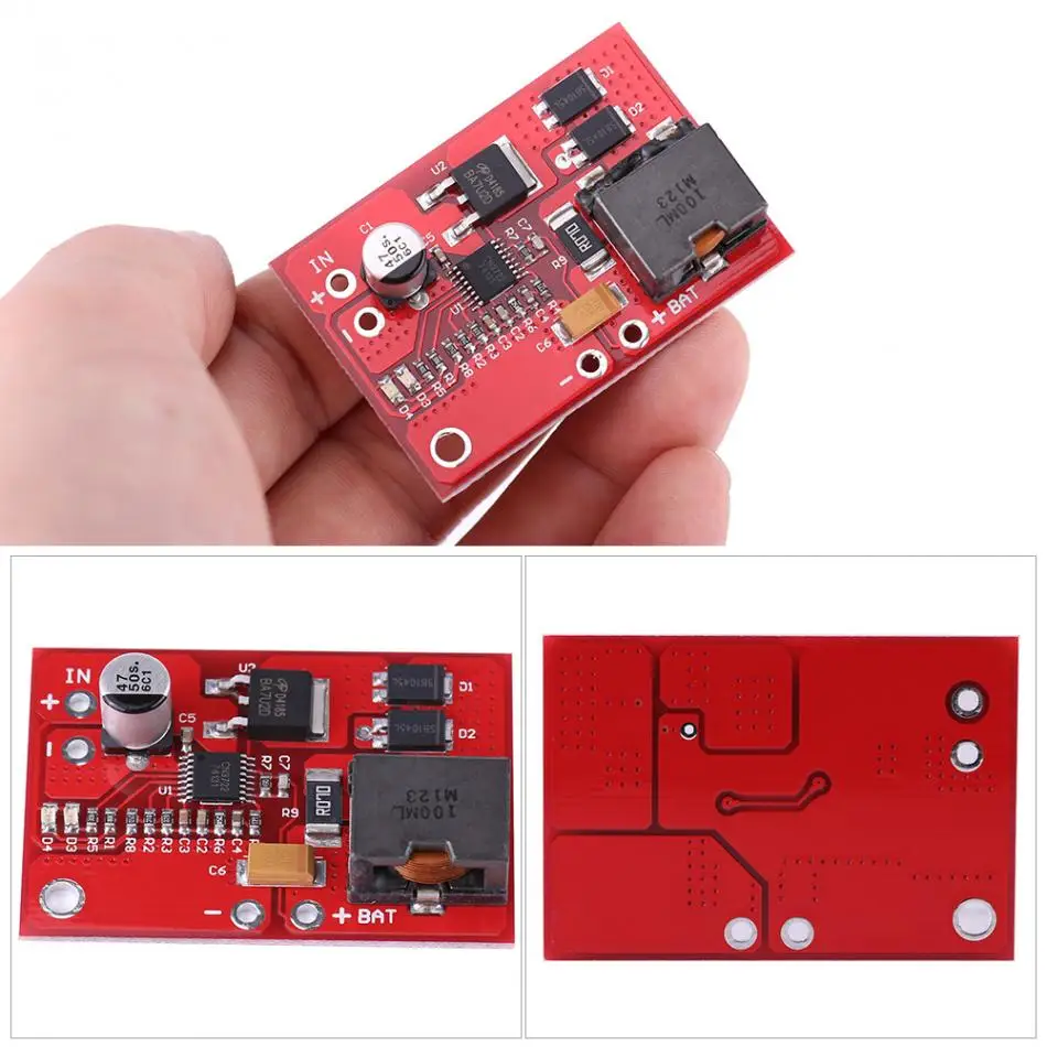 12V MPPT контроллер солнечной панели 3 серии Li-Ion 18650 модуль зарядки аккумулятора