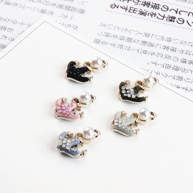 Diy Jewelry Findings Alloy Handmade Accessories Boat Anchor Diy Jewelry Findings Alloy Handmade Accessories Boat Anchor Diamond Earrings Material Bracelet Necklace