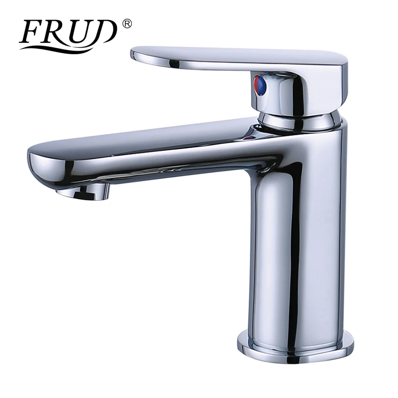 

FRUD Newly Added Basin Sink Faucet Toneir Bath Faucet Brass Bathroom Mixer Tap Wash Basin Mixer Taps Water Tap Bathroom Y10076