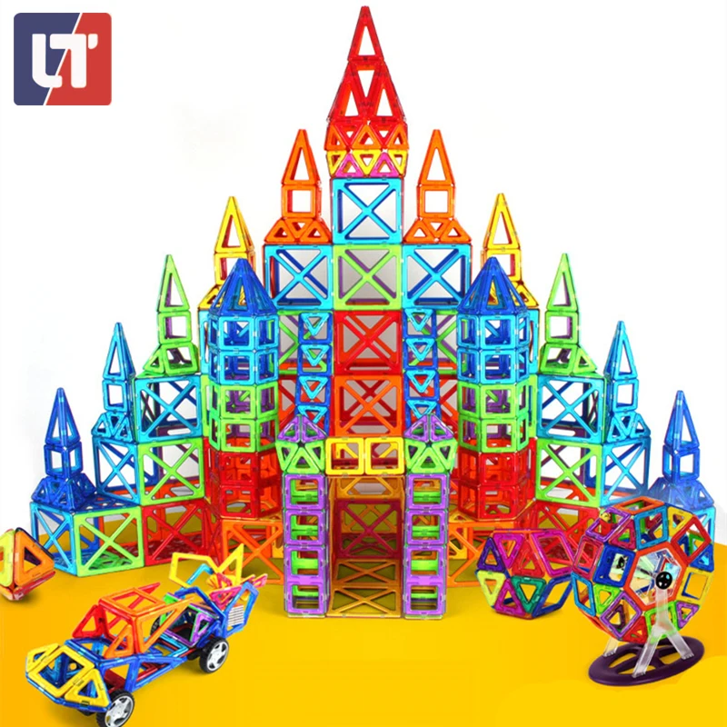 

3D Designer Magnetic Builiding Blocks Construction big size Set Kids Educational Toys For Chldrens Boys Girls Babys Gift