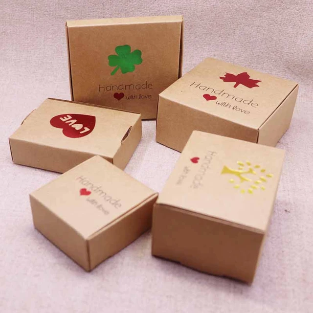 50pcs Cute Style New DIY Gift Packing Candy Boxes Handmade with