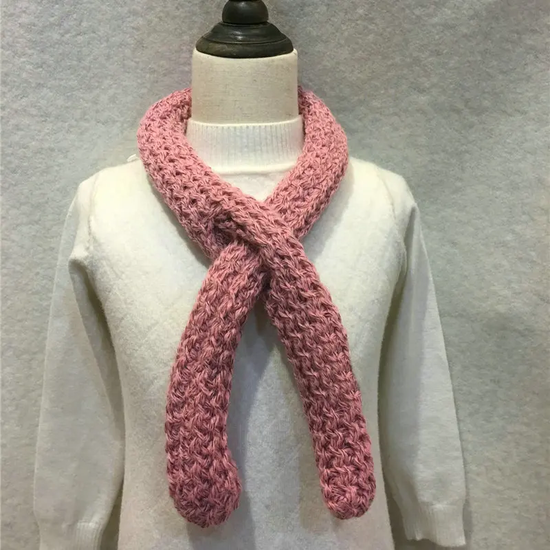 Novelty Knitted Narrow Scarf Women Brand Handmade Knitted Skinny Scarf