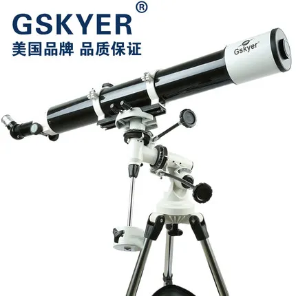Американский телескоп Gskyer, высокое время, HD вход, ночное видение, 1000, Профессиональный Глубокий космос, студенческий 80EQ