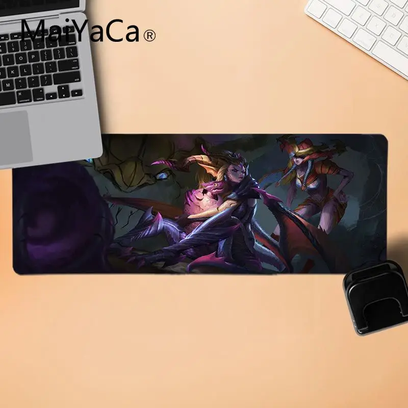 MaiYaCa в запасе Zyra индивидуальный игровой коврик для мыши для ноутбука большой коврик для мыши ПК компьютерный коврик - Цвет: LockEdge 30x80cm