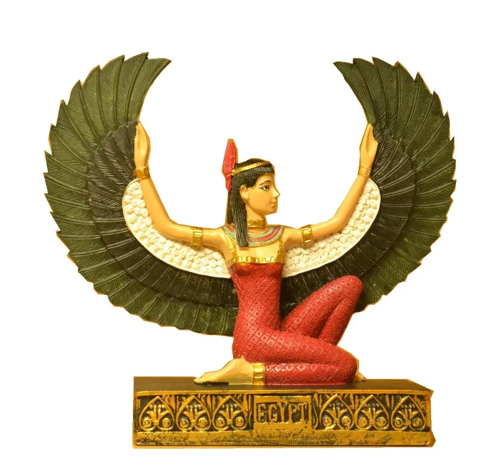 Hot Sale Hand painted The God Of Fertility In Ancient Egypt Statue Home