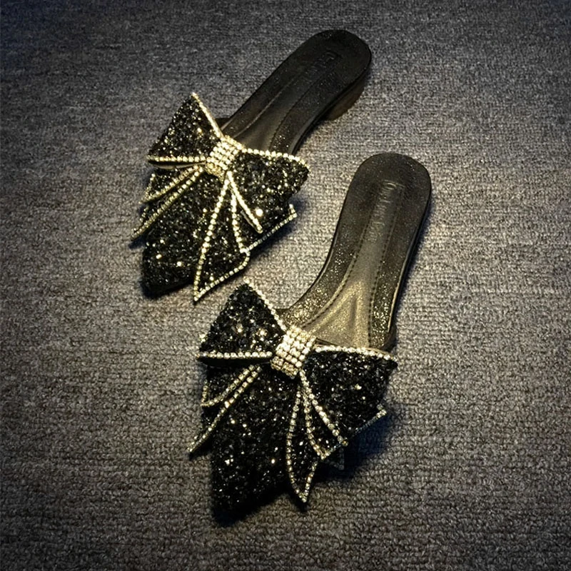 pointed slippers flat