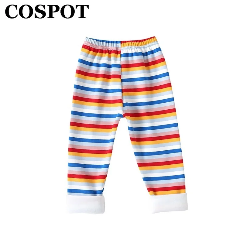 

COSPOT baby girls are cute girls long s pants pattern fille spring toddler baby kids children skinny striped pants 20F