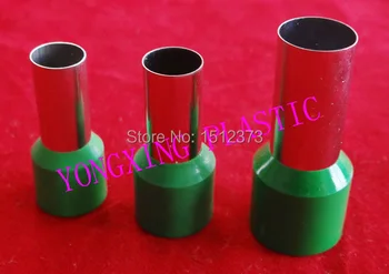 

2017 freeshipping 25pcs/lot E50-20 Bootlace cooper Ferrules kit Wire Crimp Connector Insulated Cord Pin End Terminal 5 color