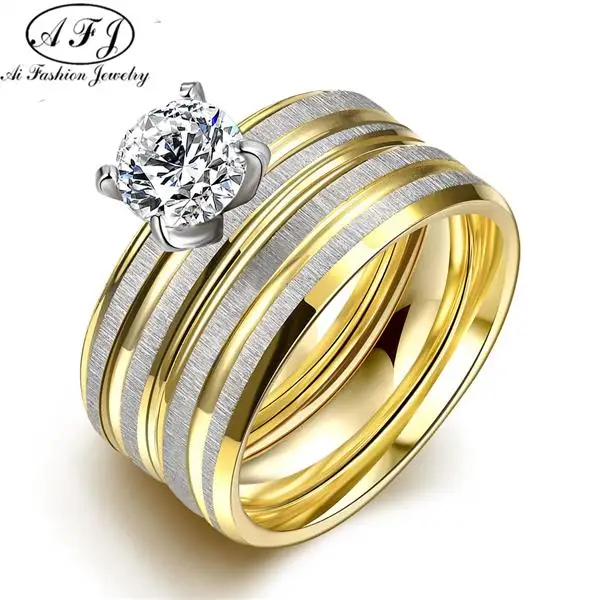 Fashion Titanium Steel font b Ring b font font b Women b font Jewelry Accessory Finger