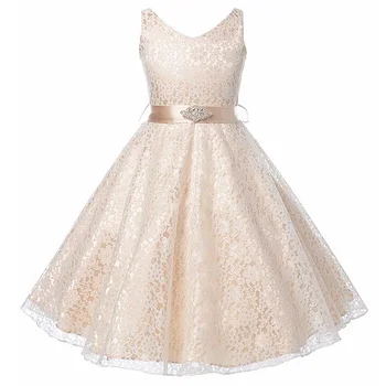 

6p264 Baby Girls Dress 2017 New summer dresses tutu dresses Lace wholesale baby boutique clothing