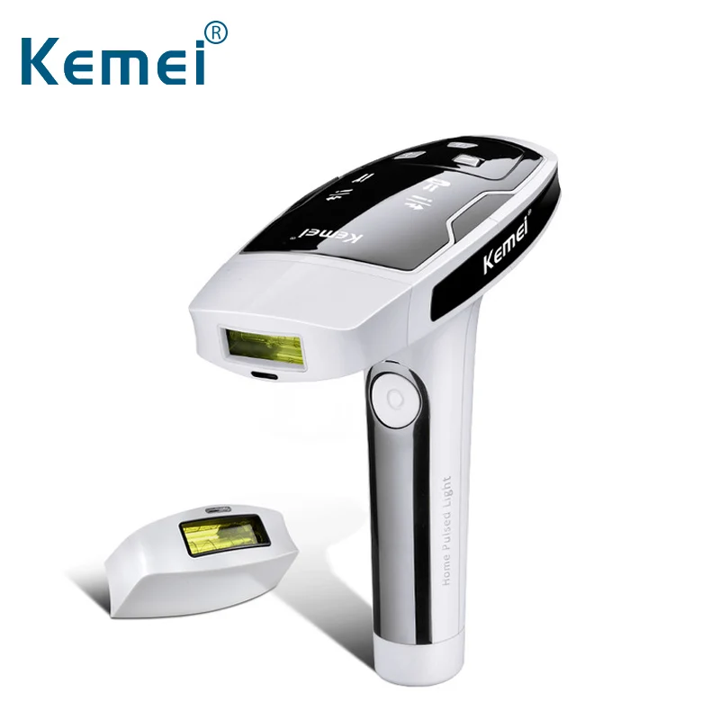 

Kemei KM-6812 Photon Skin Care Laser Body Laser Epilator Hair Removal Laser Device Permanent Facial Depilador Lady Painless