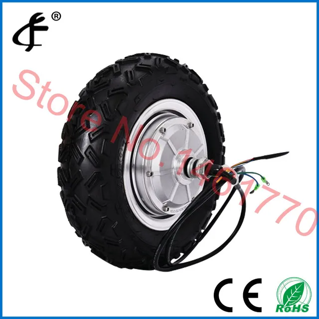 10" 350w 36v vacuum tire electric scooter motor ,wheel motor ,electric